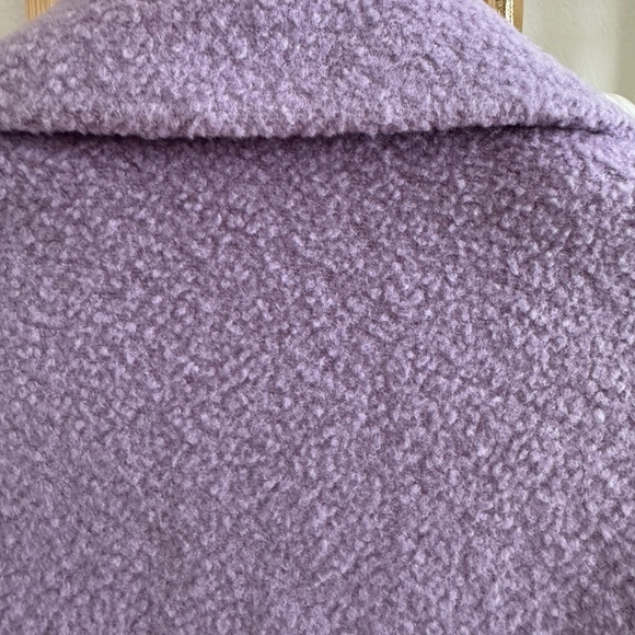 Maje Lilac Coat – Classic & Elegant Mid-Season Style - Picture 6 of 7